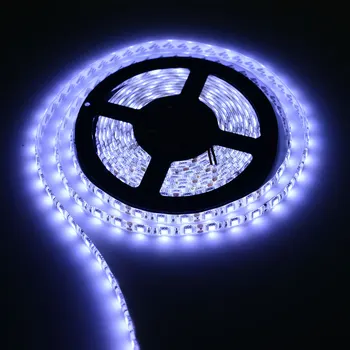 12V 0,5/1/2/3/4/5M 5050 60Leds/m Nicht wasserdicht/wasserdicht Led Flexible Streifen licht Dekoration Band Band Auto Lampe