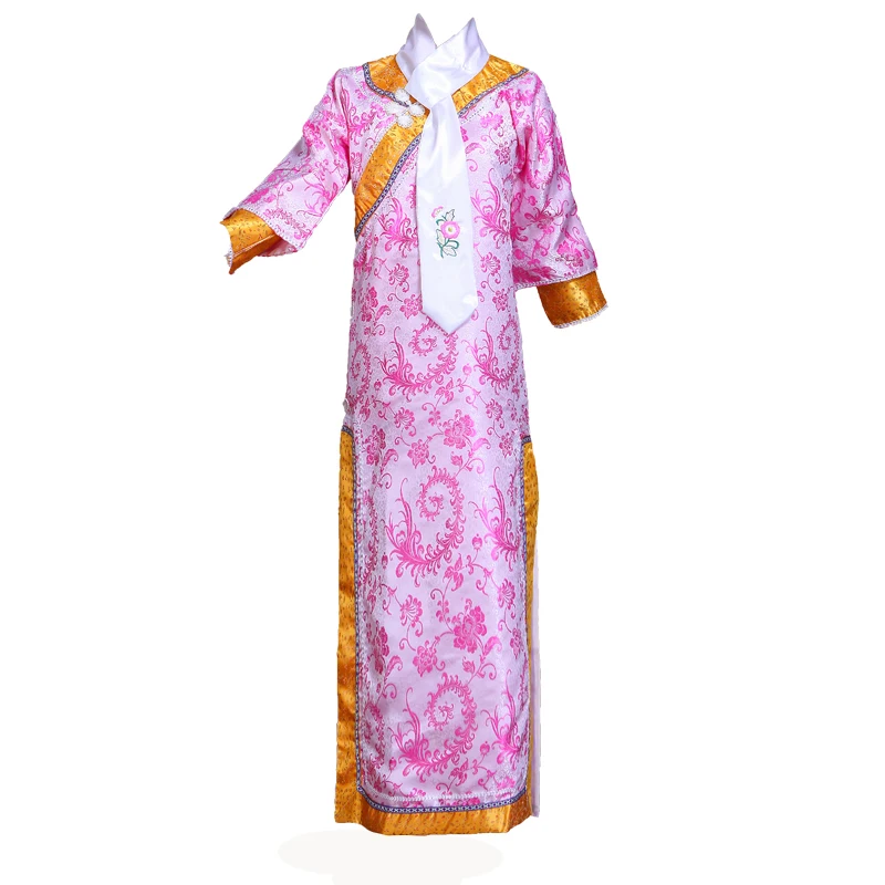 Hot Sale New Chinese Ancient Traditional Infanta Dramaturgic Costume Qing Dynasty Robe Dress Free Shipping costume ball Costume