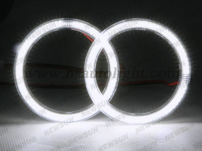 4PCS Led Halo Ring Light Angel Eyes kit per Mitsubishi Lancer VIII 10 X EVO 08-15 xenon DRL daytime running light car Styling