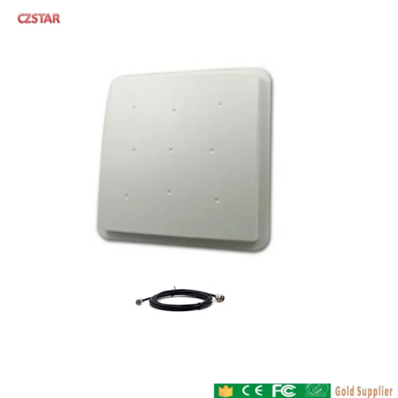 

free shipping UHF 860-960MHZ Circular Polarization UHF RIFD antenna long range uhf compatible with US standard 915mhz 868mhz EU