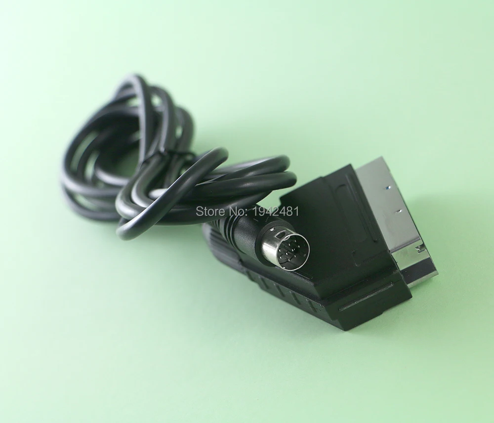 Cable de Scart RGB de 1 piezas para Sega Genesis 2, Mega Drive 2 MD 2 (1,8 M)