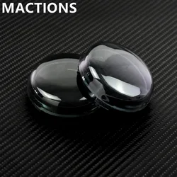 Motorcycle Turn Signal Lens Lenses Indicator Blinker Cover 2 Pcs For Harley Softail Dyna Glide Sportster XL 882 1200 2000-Up