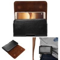 Luxury Genuine Leather Men Waist Bag Clip Belt Pouch Case For Blackview BV9500 BV6800 Pro BV9600 Plus BV5500 BV9900 BV6300 Pro