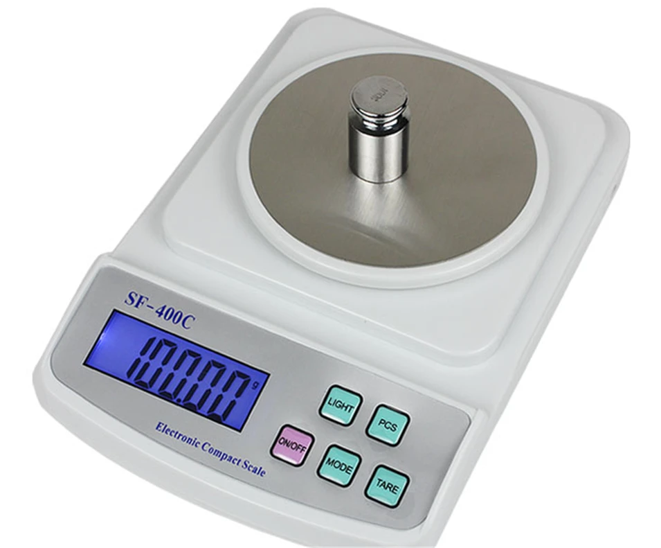 NEW SF-400C 500g/0.01g high precision weight Digital pocket electronic balance jewelry chinese medicine scale