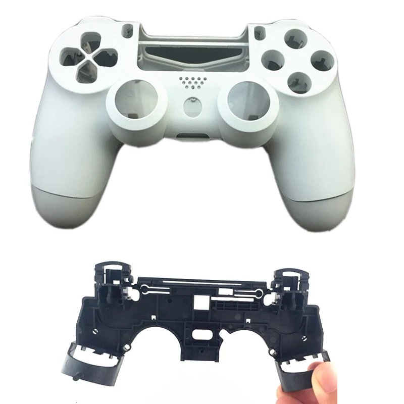 PS4 Pro 4.0 Controller JDS040 JDM-040 V2 Anteriore Posteriore Dura di Plastica Superiore Custodia Borsette Custodia per Playstation 4 Pro Gen 2 Gamepad