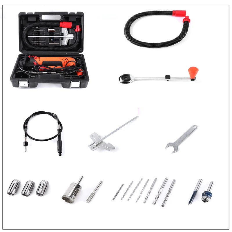 Tondeuse électrique pour le travail du bois, fraiseuse pour le bois, Machine à découper à la main, MK-650D 700W