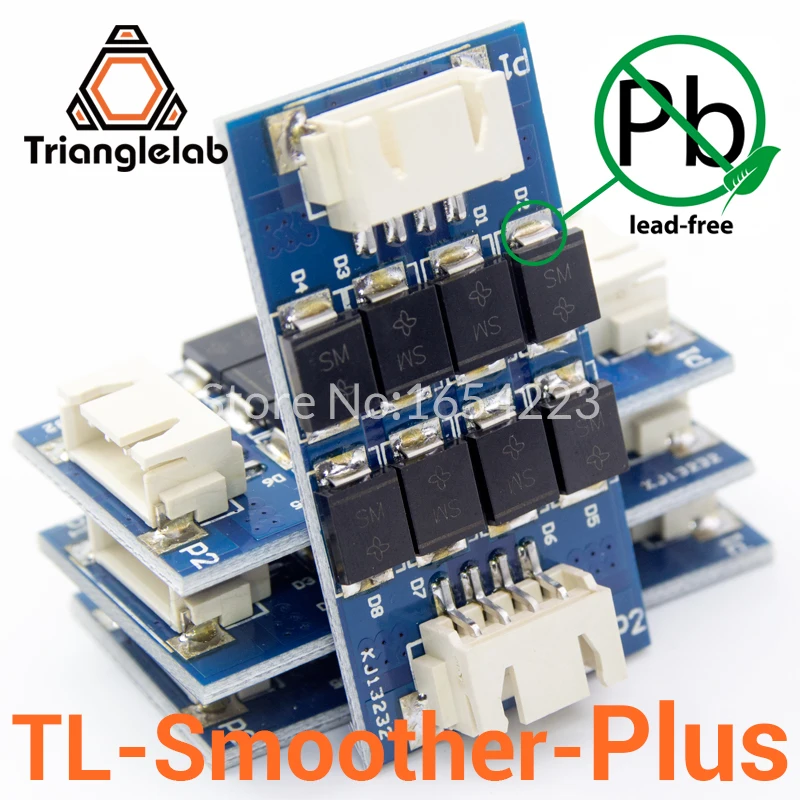 Trianglelab tl-smoother PLUS addon module para controladores de motor 3D pinter, Terminator Driver, reprap mk8 i3