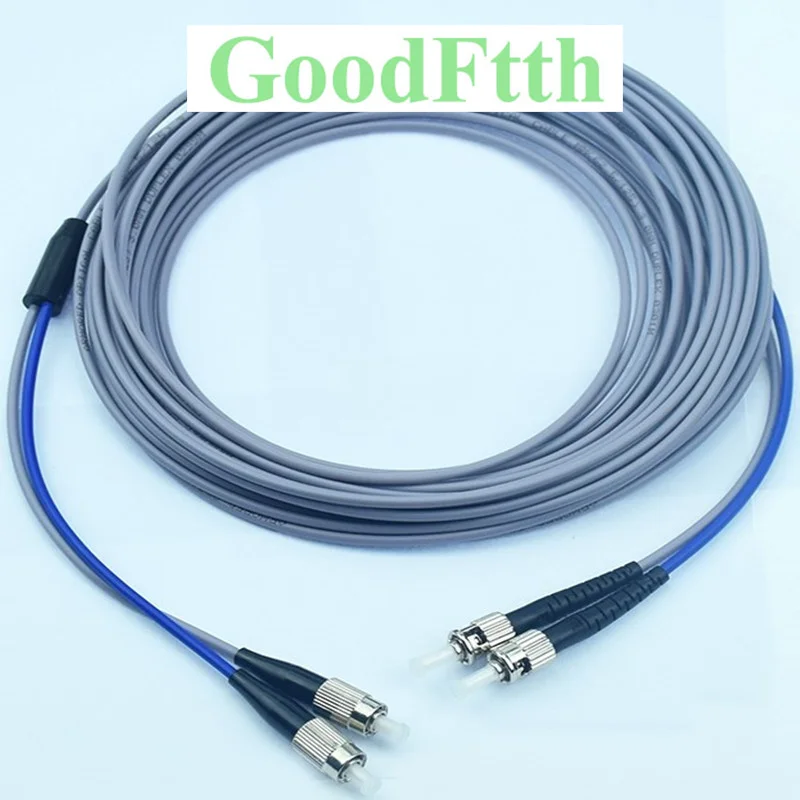 

Armoured Patch Cord FC to ST Multimode 62.5/125 OM1 Duplex GoodFtth 1m 2m 3m 4m 5m 6m 7m 8m 10m 15m 6pcs/lot