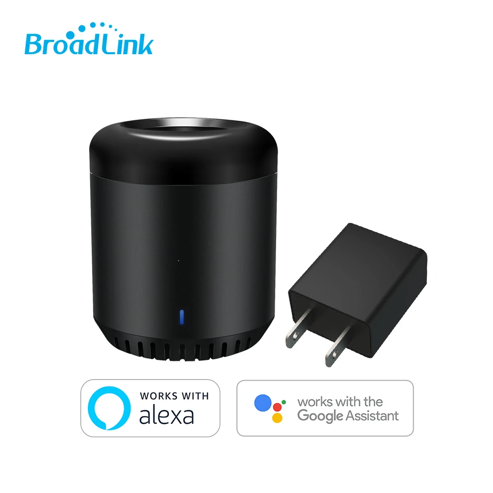 Broadlink RM RM Mini 3 Remote Control for Smart Home Solution WiFi IR Remote support Google Home and Alexa