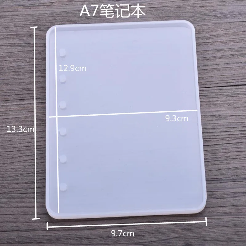 A4 A5 A6 A7 Notebook Cover Silicone Mold For Jewelry Resin Silicone Mould Handmade DIY Epoxy Resin Molds