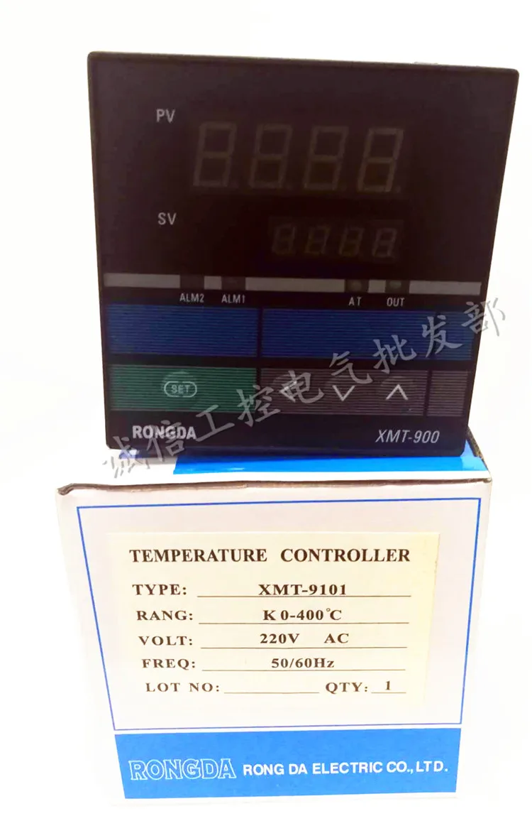 

Genuine Rongda RONGDA intelligent thermostat temperature control instrument XMT-9101 relay K type 0-400 degrees new original