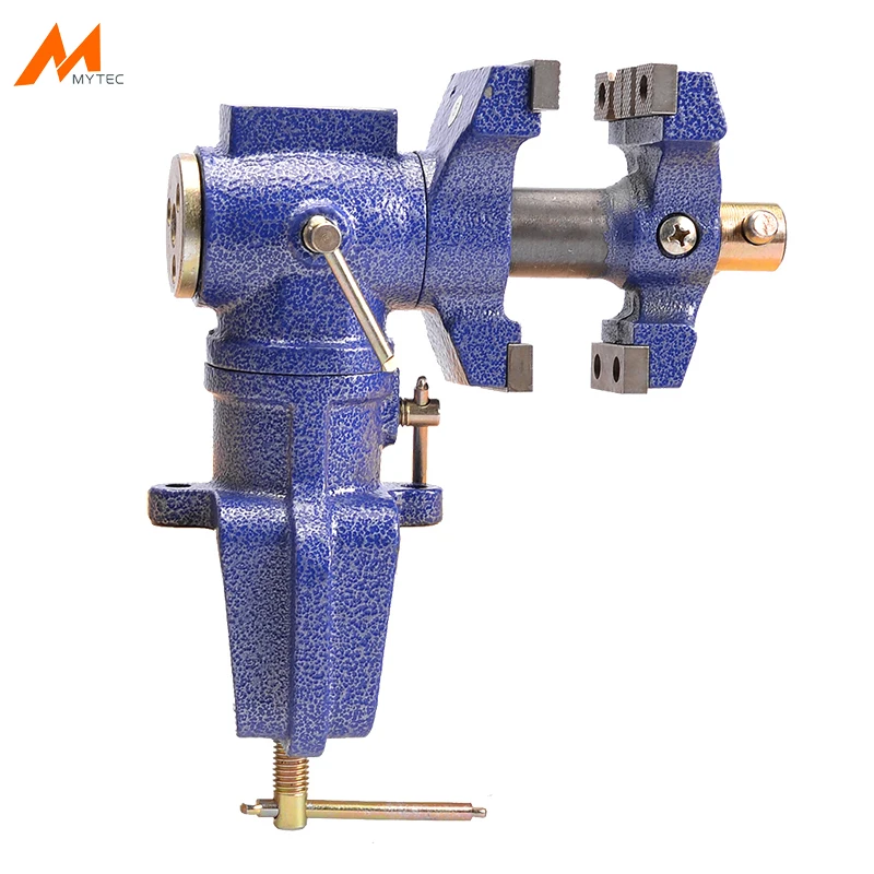 

2-1/2" Two Jaws Clamp-on Vice Swivels and Rotates 360 Degrees Multi-purpose Table Swivel Vise with Anvil