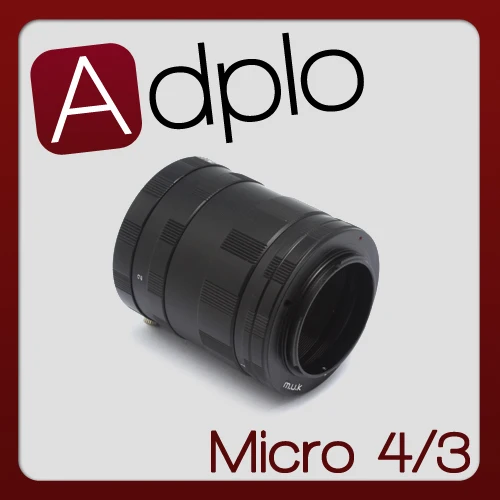 ADPLO Macro Extension Tube Ring set Suit for Olympus for Panasonic for Micro 4/3 Mount Camera Lens OM-D E-M1 E-M5 GX7 GF6 GH3