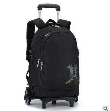 Trolley School backpack wheeled bag for boys girls  School Trolley bag On wheels School Rolling backpack Travel luggage bag