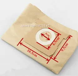 2 pieces/lot Industrial Vacuum Cleaner Bags 20L Paper Dust Bag for BoB-Home 308