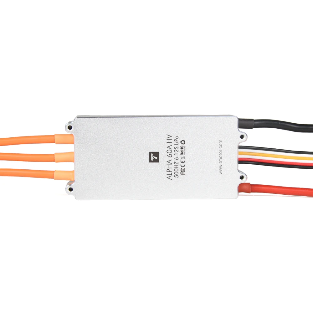 T-motor New released ALPHA 60A/80A/120A 12S HV Speed Controller for RC Drone Multirotor FPV Plane Brushless Motor MN605S U8II