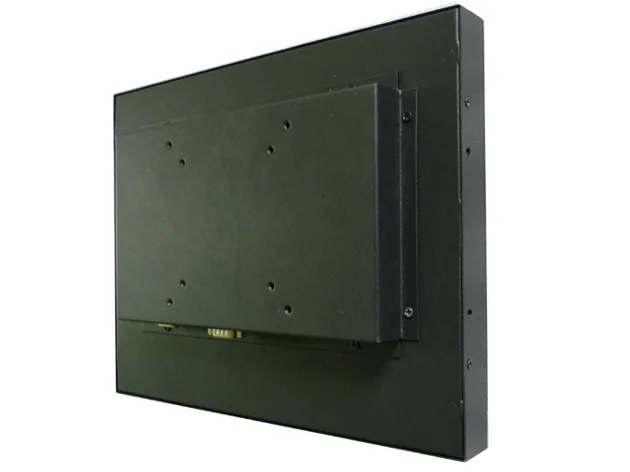 Pantalla táctil LCD de marco abierto, Monitor Industrial de 12 pulgadas con carcasa de Metal