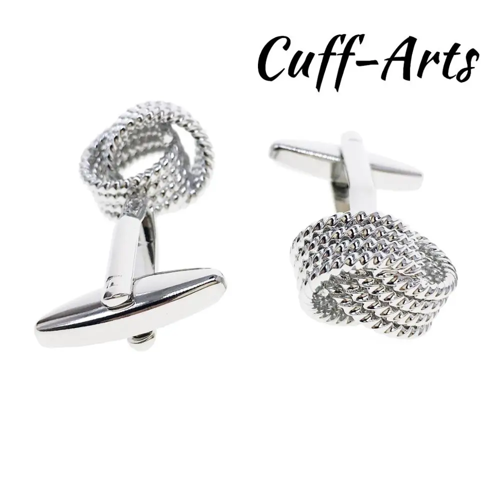 أزرار أكمام قميص رجالي فرنسية ، أزرار ربط ، ذهب ، زفاف فاخر ، C10391