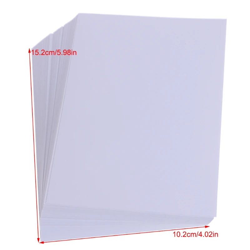 100 Sheets Glossy 4R 4\