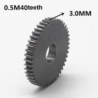 Small modulus 0.5 mode 40 teeth High precision 45 steel gear 37 gearbox output teeth