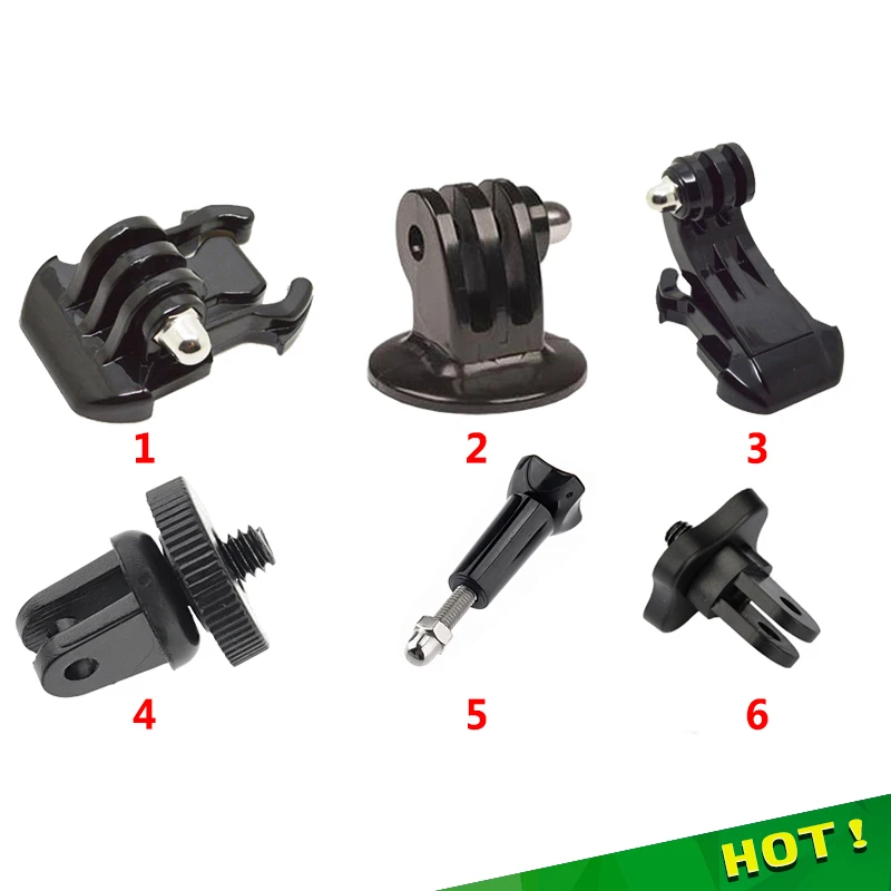 Adapter do statywu 1/4" Konwerter Mocowanie J-Hook Szybkie mocowanie do Gopro Hero 13 12 11 Akcesoria DJI OSMO Action 4 Kamera Insta360 X4