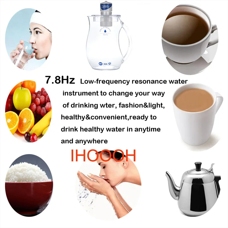 7.8HZ Molecular Resonance Effect Technology IHOOOH MRETOH Promote Blood Circulation Improve Sleep Help Treat Chronic Diseases