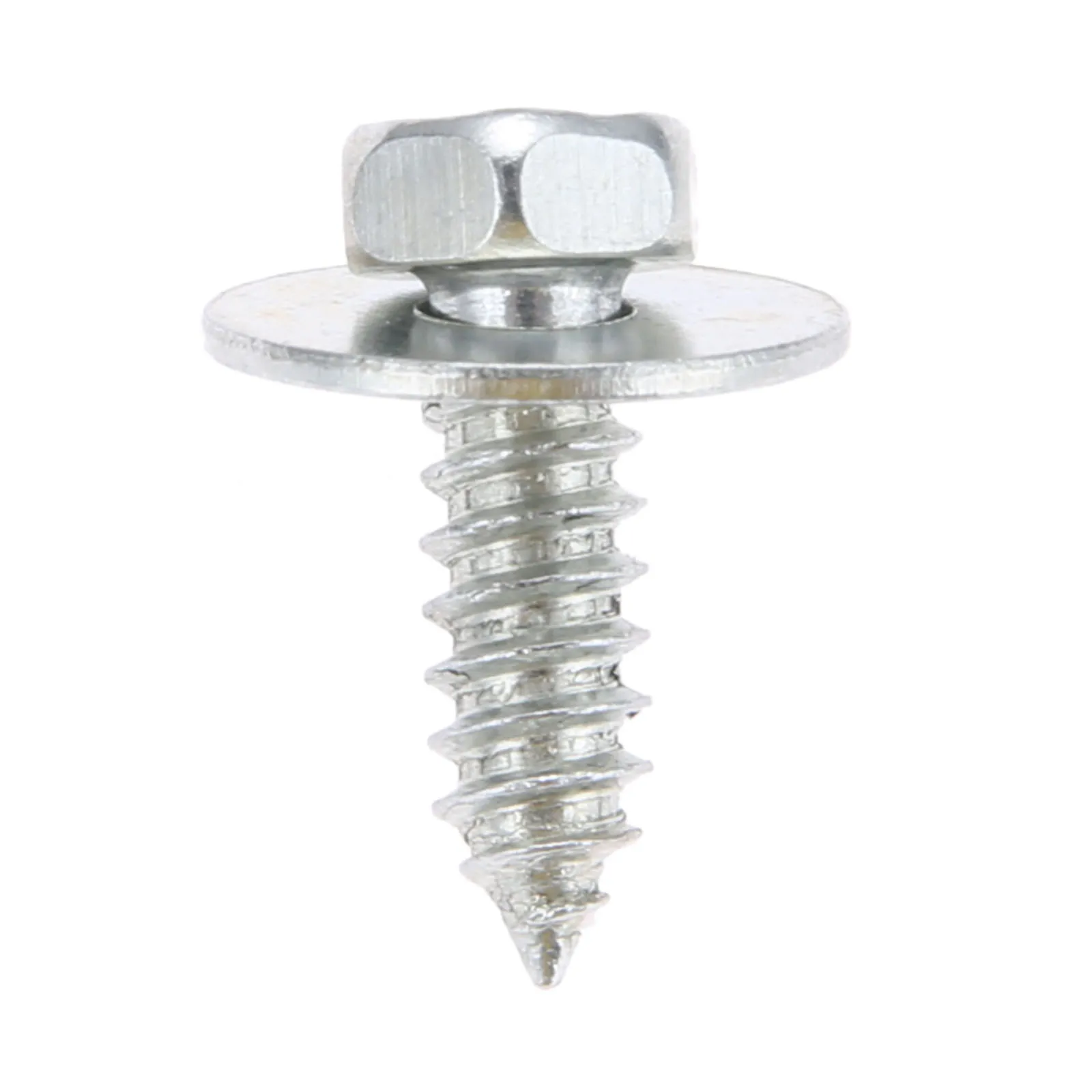 Yetaha 20Pcs Car Body Tapping Screw Rivet Interior Trim Panel Hex Bolts Universal Car Fender Fastener Rivets