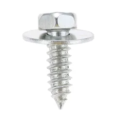 Yetaha 20Pcs Car Body Tapping Screw Rivet Interior Trim Panel Hex Bolts Universal Car Fender Fastener Rivets