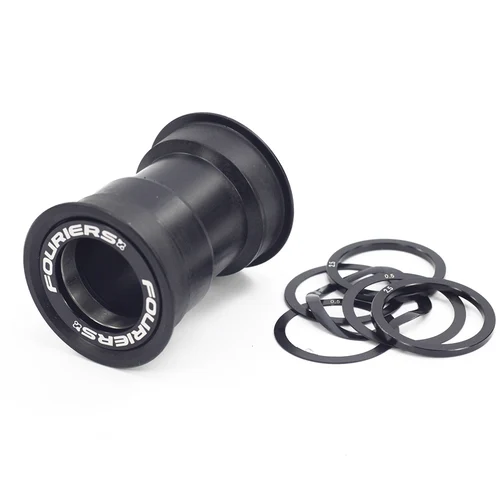 Fouriers-máquina de soporte inferior para bicicleta, compatible con 30 PF30 a BB30, diámetro del rodamiento BB Euduro, 46mm x 68mm, 73mm, piezas de bicicleta