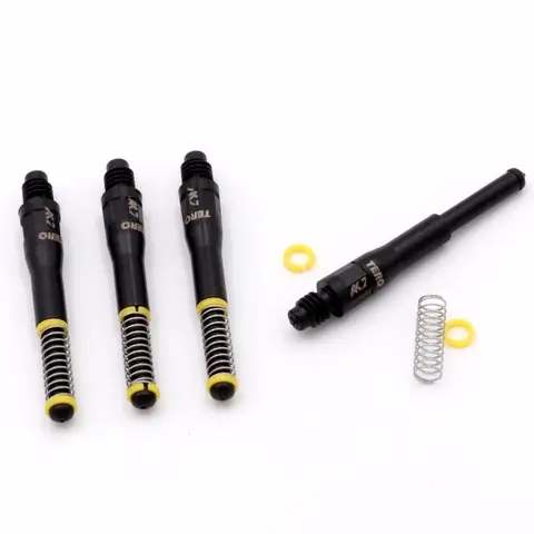 CUESOUL TERO AK7 S/M/L 다트 샤프트 내장 스프링 텔레스코픽, 4개 세트
