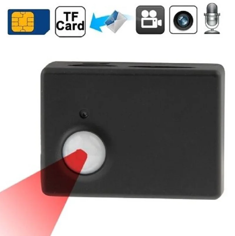 Mini Gsm Pir Alarm X9009 Gsm Pir Alarm GSM Tracker Autodial PIR MMS Listening Device Monitor Alarm System Anti-theft Anti-lost