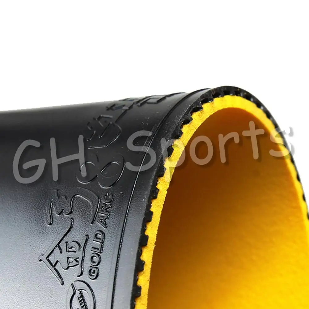 DHS Neue GoldArc 8 Made in Deutschland Gold Arc Tischtennis Gummi Ping Pong Schwamm Goldarc8 – Detail 14
