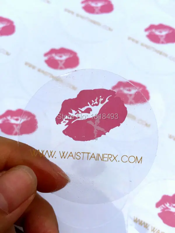

Free shipping customized transparent PVC stickers/round square paper stickers/garment tag colorful stickers/kraft paper stickers
