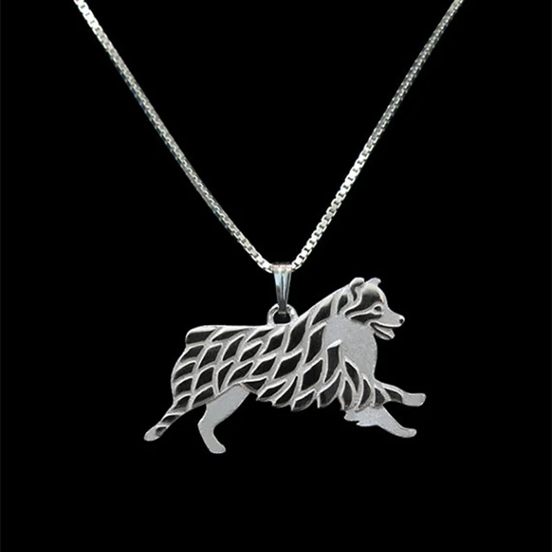 Ожерелье с подвеской «австралийская пастушка» золотистого и серебристого цвета (без хвоста), ожерелье с голодом из игры, чокер для женщин и лучших друзей