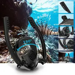 Nuova maschera subacquea maschera subacquea maschera subacquea antiappannamento maschera da Snorkeling integrale per donna uomo bambini nuoto Snorkel attrezzatura subacquea