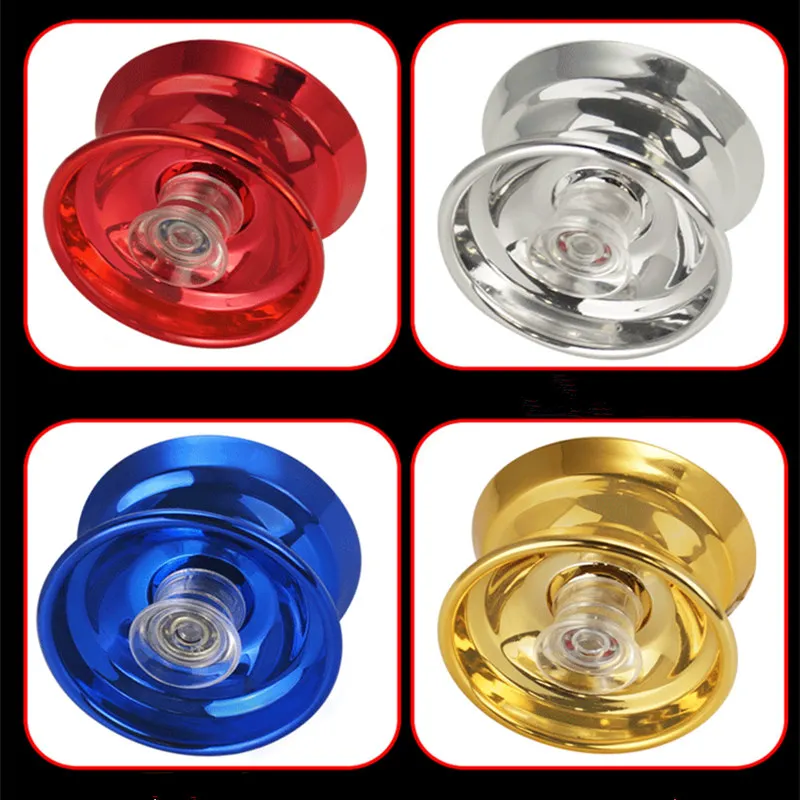 Classic Alloy Metal Yoyo Toys Creative design of High Quality Bearing With String yo-yo Sport Hobbies Toys For Children Gift