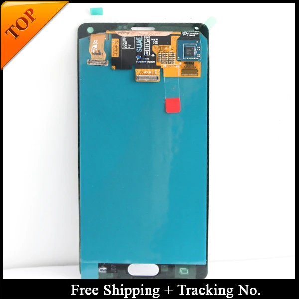 100% tested Super AMOLED LCD For Samsung Note 4 LCD For Samsung Note N910 N910F Display LCD Screen Touch Digitizer Assembly