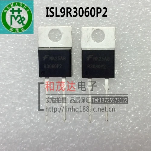 Originele Nieuwe 5Pcs/ISL9R3060P2 R3060P2 600V 30A To220-2 To-220-2