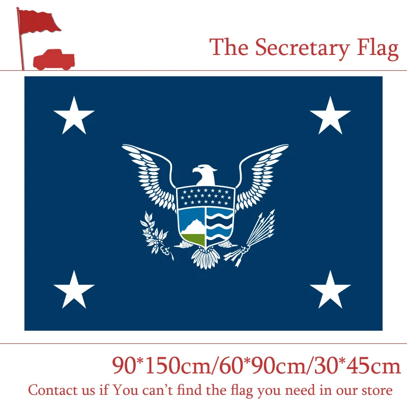 3x5ft Department of Homeland Security Secretary Flag The United States American 90*150cm 60*90cm 30*45cm Car Flag For Decoration