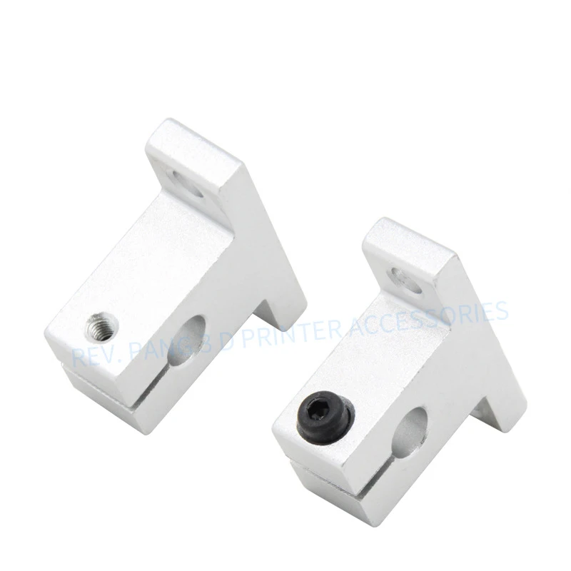 2pcs/Lot Linear Rail Shaft Support sk8 SH8A SK10 SK12 Aluminum Block 8mm For Table 3D Printers Parts Sliding Router Bracket Part