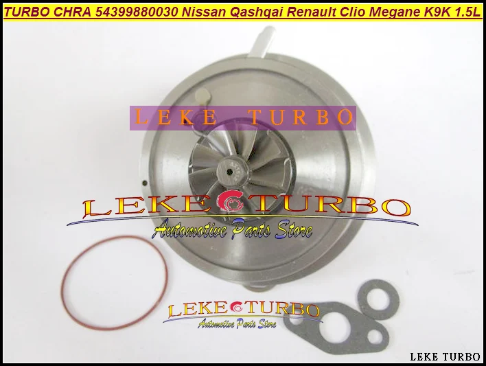 TURBO Cartridge CHRA 54399880070 54399700070 54399980070 For Nissan Qashqai For Renault Clio III Megane II Scenic 2 K9K 1.5L dCi