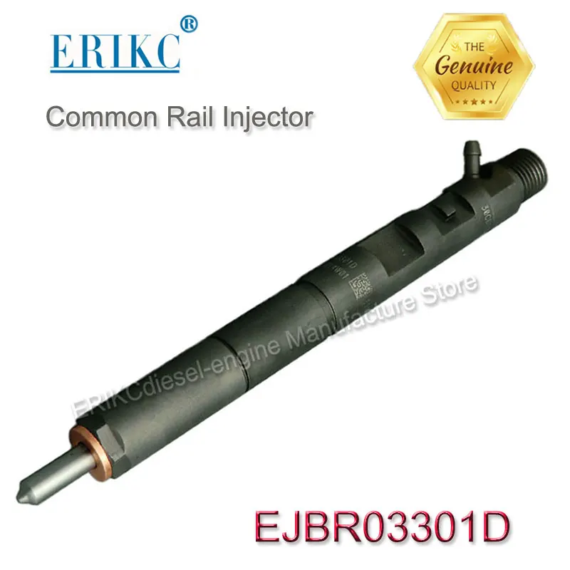 

ERIKC 3301D Common Rail Injector EJBR03301D Diesel Engine Complete Injector Body EJB R03301D for Transit 2.8L Van (114bhp)