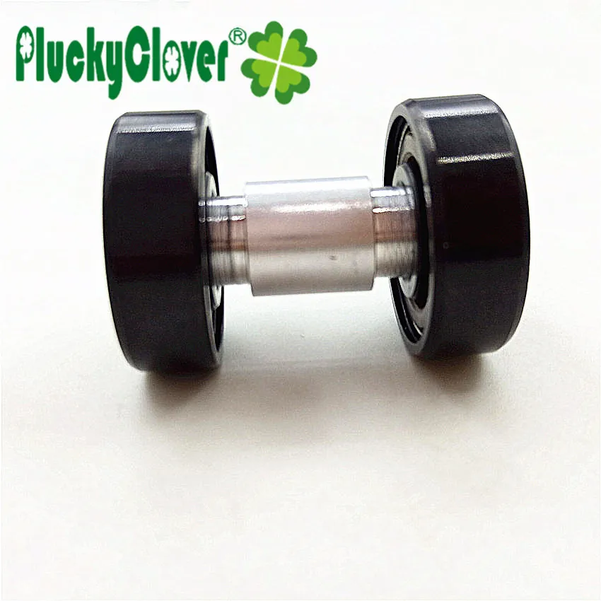 4pc Aluminum Alloy 6mm Axles Roller Skate Shoes 608 Bearing Spacer Slalom Inline Speed Skating Wheels Bearing Bushing Sleeve FSK