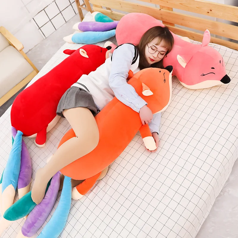 Kawaii Fox Stuffed Animals Plush Toys Plush Pillow Fox Stuffed Animals Soft Toy Doll