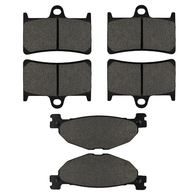 AHL Motorcycle Front and Rear Brake Pads for YAMAHA BIKES FJR 1300 FJR1300 R/RC/S/AS/T/AT 2003-2005 Brake Disc Pad