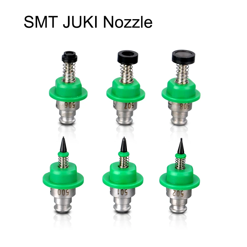 

6pcs/lot pick and place for juki nozzle model 500 501 502 506 507 508 for juki KE2000/2010/2020/2030/2040/2050/2060 SMT machine