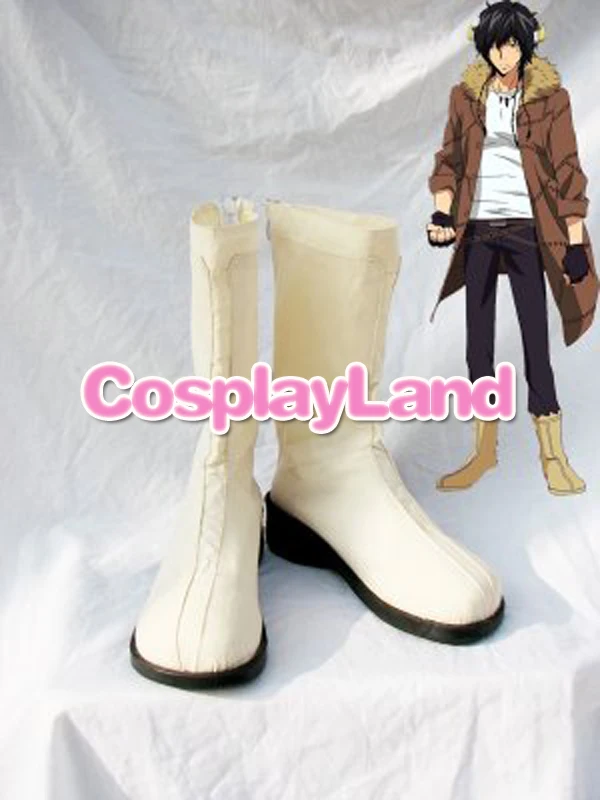 

Customize Boots Hitman Reborn Lambo 20-Years-Later Cosplay Boots Custom Any Size Anime Party Boots