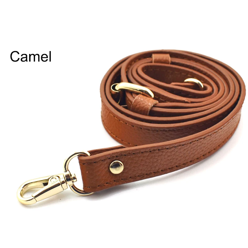 Adjustable 120 cm Long Genuine Leather Bag Strap Women Bags Handles Replacement Shoulder Belt Handbags Accessories Part KZ0358-1