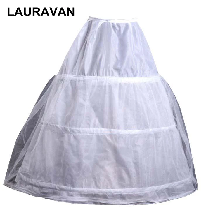 Jupon de mariée, 3 cerceaux, jupe de Mariage en Crinoline, robe de bal, accessoires de Mariage, 2020