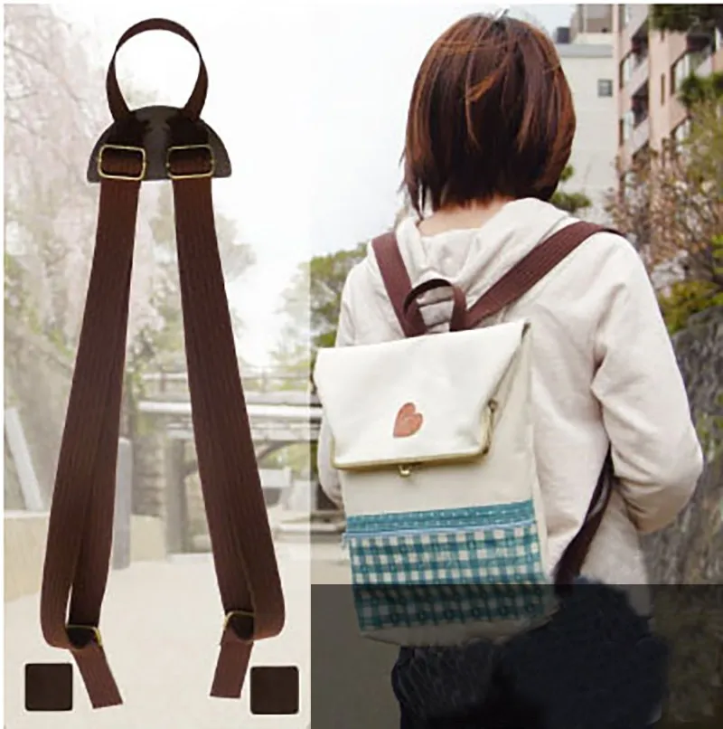 Replacement Shoulder Belts Canvas Backpack Straps Bag DIY Accessories Parts Rucksack Bag Strap Band Adjustable KZ0339